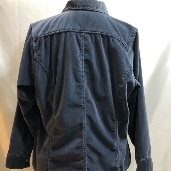 Eddie Bauer Velour Shirt - Picture 2 of 3